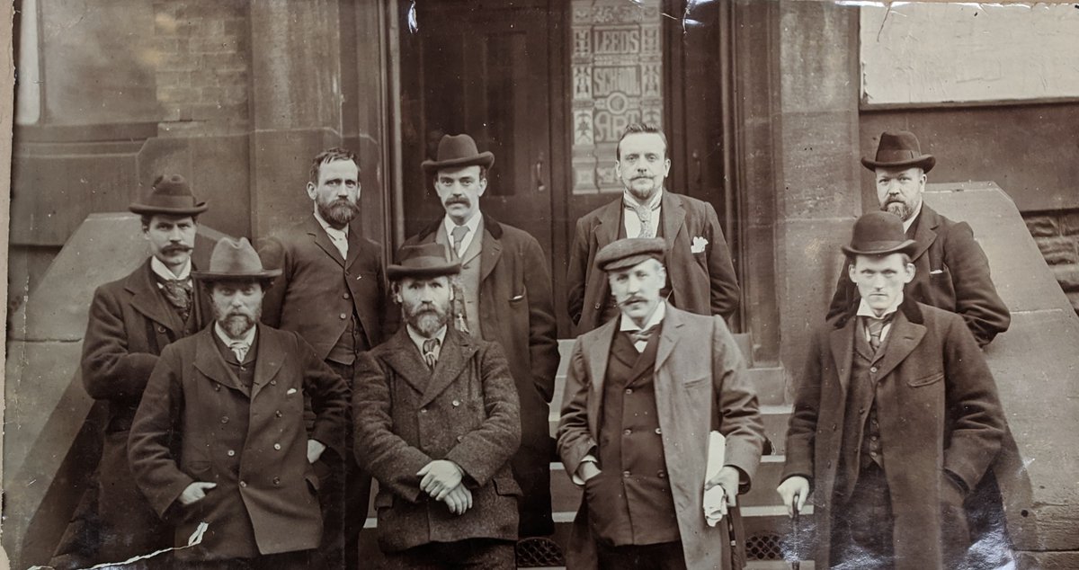  @ekpizarro also explored the founding of the Labour Party. This photograph shows the National Council of the Independent Labour Party 1899-1900, with Keir Hardie and Ramsay MacDonald who would go on to become the first Labour Prime Minister in 1924.