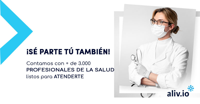 aliv_io's tweet photo. Contamos con más de 3.000 profesionales de la salud. Todos dispuestos a realizar consultas y orientaciones médicas en diferentes especialidades. 

Visita nuestro sitio web https://t.co/Y5b2mW1pFr  y #BuscaAlivioEnLatinoamerica #BuscaAlivio https://t.co/gDV0WzN7PP