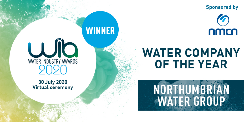 INCREDIBLE! Fantastic achievement Northumbrian Water Group #WaterCompanyoftheYear #WaterAwards20 🍾🍾🍾🍾