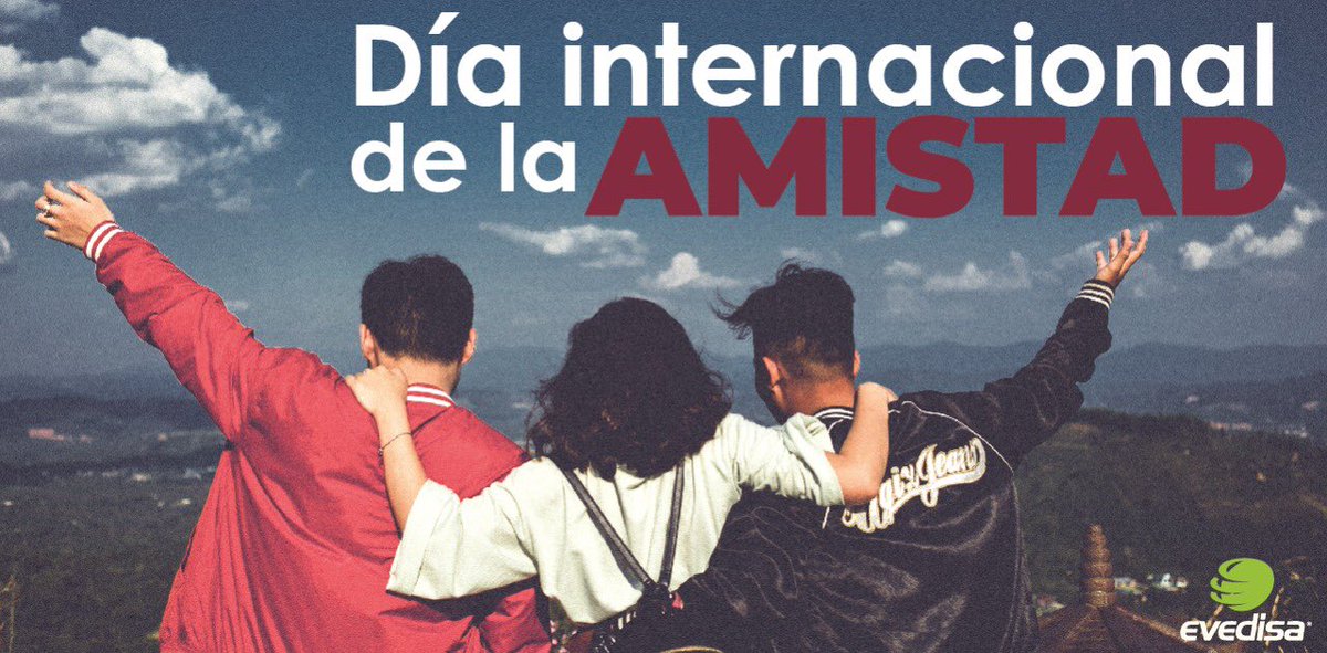 Porque la amistad también se celebra.... feliz #DiaInternacionalDeLaAmistad etiqueta a tu amig@ para desearle un feliz día