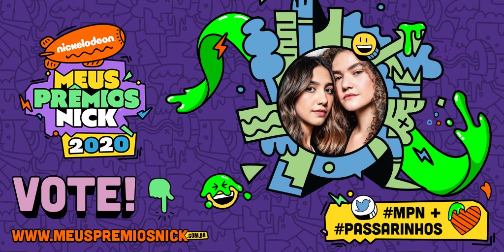 anavimt's tweet image. Nossas meninas estão concorrendo a três categorias do Meus Prêmios Nick 🧡

#MPN #MeContaDaTuaJanela #Passarinhos #LiveDasANAVITORIA 

🖇️ meuspremiosnick.com.br/vote/