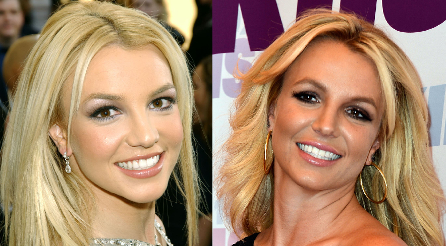 Paul Furber On Twitter Fake Britney Smiling Real Britney Did Not Have A Gap Between Her Teeth
