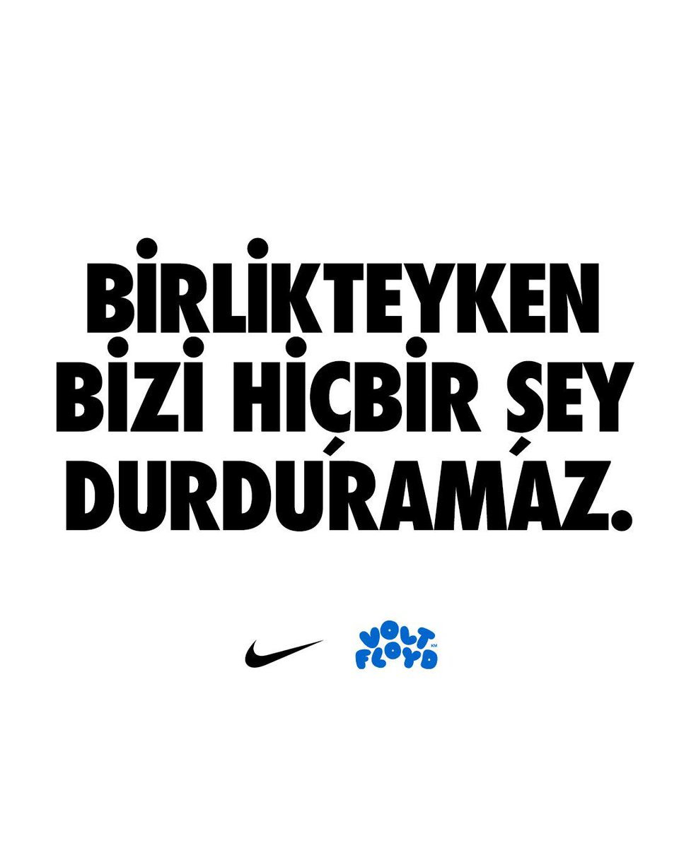 voltfloyd's tweet photo. #BiziKimseDurduramaz #TeamNike 
#nothingcantstopus @nike @voltfloyd https://t.co/5xBWOghlLj