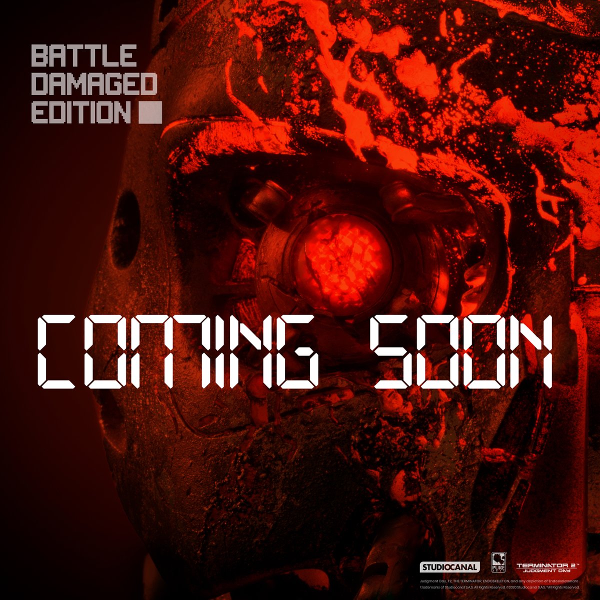 Let's celebrate Arnold Schwarzenegger's birthday with exclusive Terminator news! We created a new T-800 Art Mask Edition and today we are sharing with you the very first visual. 

Check out the teaser and make sure to stay tuned on August 6, 1PM (EST), for the full reveal!!