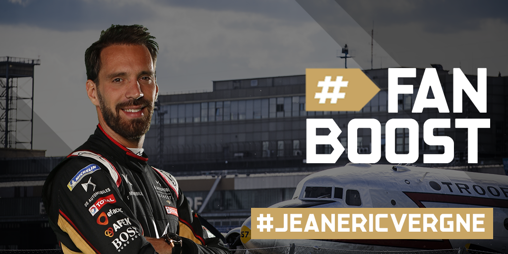 TECHEETAH_'s tweet photo. #FANBOOST Have you voted today ? 
#JeanEricVergne 
https://t.co/skafOPnRjy https://t.co/JFUBZFgAUS