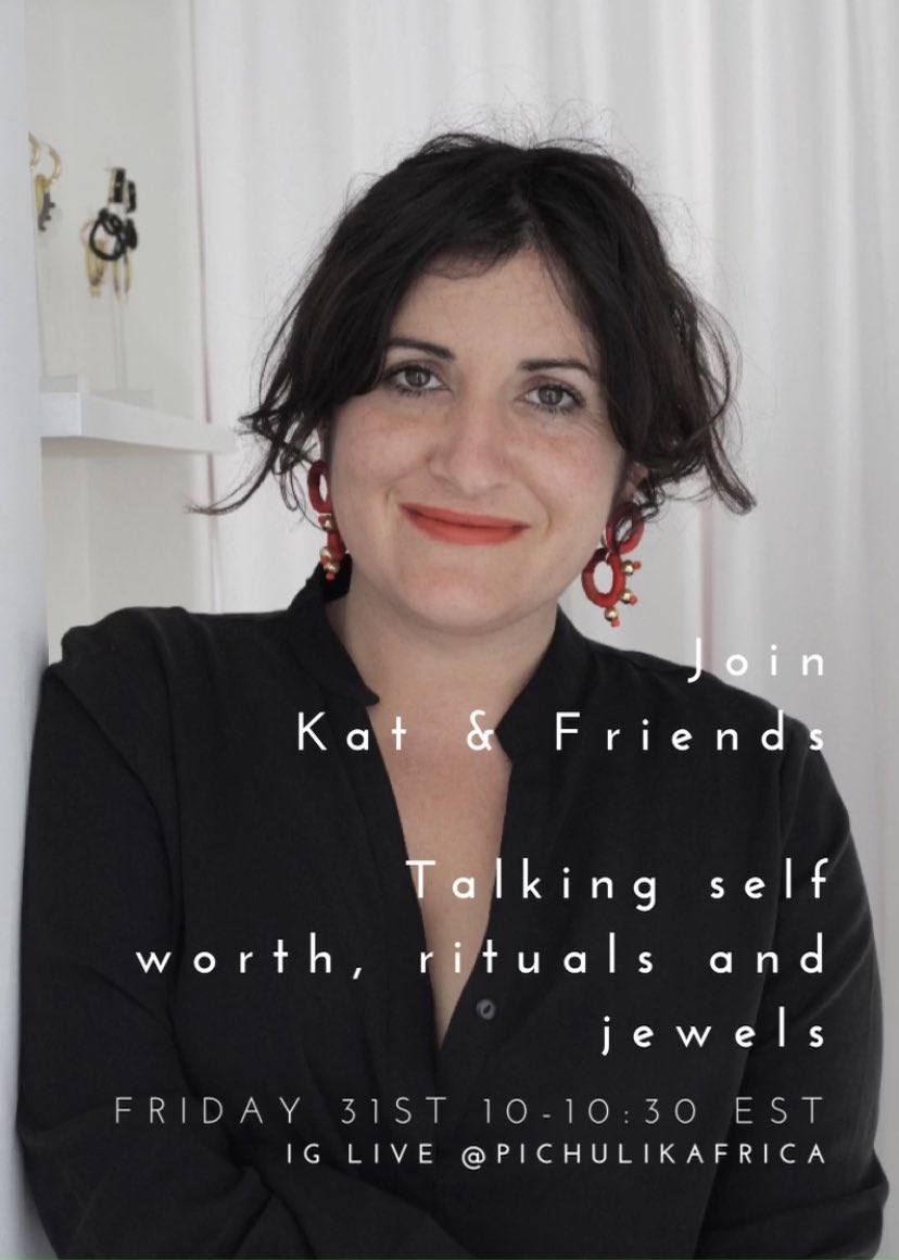 Join me and #pichulikwoman <a href="/NwabisaMayema/">Nwabisa Mayema</a> talking self worth, personal rituals and of course jewels in @pichulikafrica Instagram LIVE tomorrow Fri 31st 10-10:20 Est