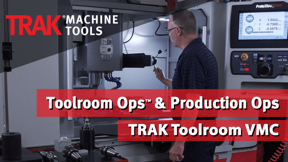 Just released the latest video on the awesome TRAK Toolroom VMC. A must-watch for anyone considering this machine. youtu.be/XDScgSYKgYQ