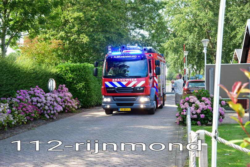 Melding hulpdiensten Havendam Rhoon