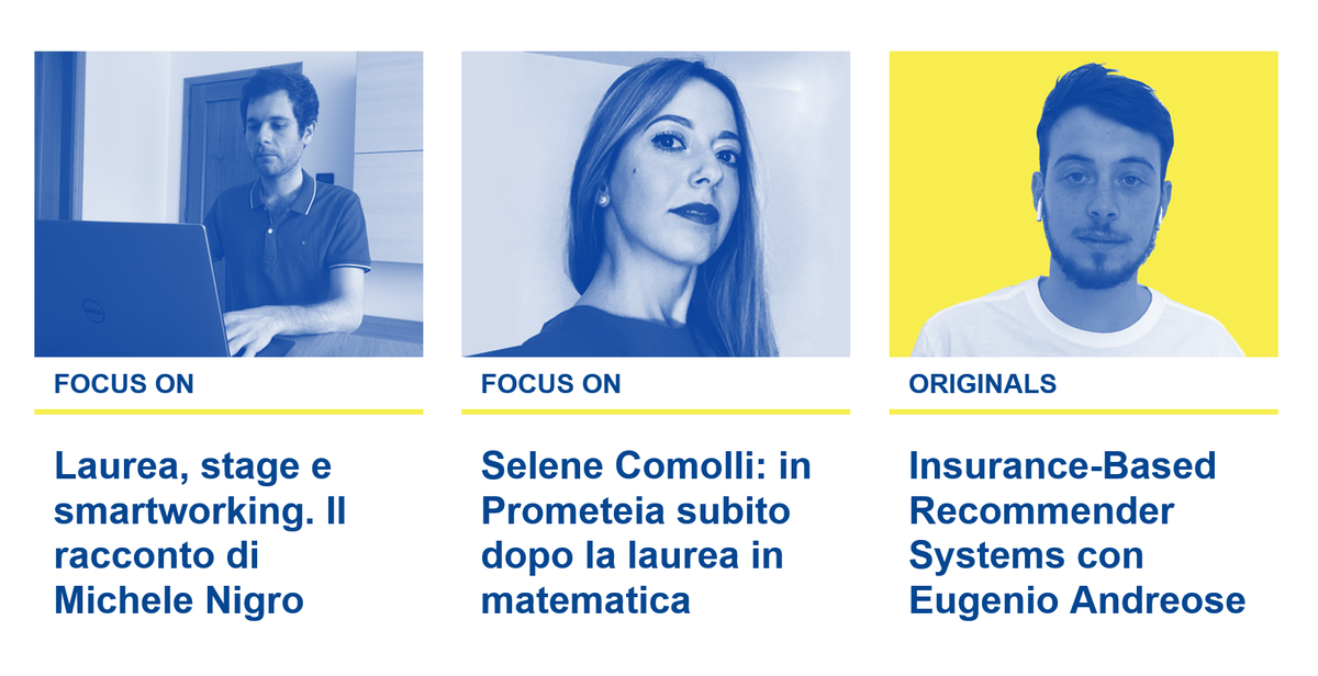 È uscito il settimo numero di Prom Next, la newsletter Prometeia dedicata alle ragazze e ai ragazzi che stanno per laurearsi e entrare nel mondo del lavoro. Tra i contenuti le interviste a Michele Nigro, Selene Comolli, Eugenio Andreose. Iscriviti! bit.ly/2EpKKb6