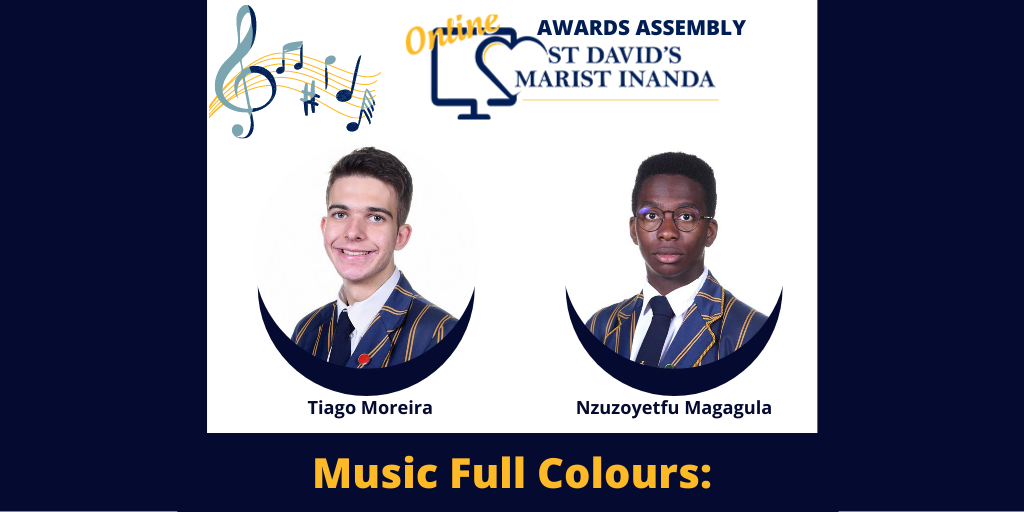 InandaSpirit's tweet photo. Congratulations to the following boys on receiving awards for music at this week's #StDavidsOnline #AwardsAssembly
- Saigan Moodley
- Sibusiso Baloyi
- Oratile Lekota
- Nzuzoyetfu Magagula
- Tiago Moreira
- Amiel Srikrishan
#Gentleman #Scholar #Sportsman
@ChrisLu46758032 https://t.co/isbTbFfDDC