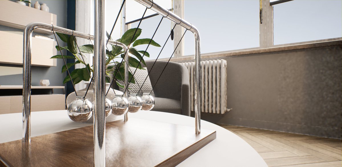 iBrews's tweet photo. If you're trying to take advantage of raytracing in #UE4, here's a tip: use the command `r.HighResScreenshotDelay` + a number to set the length of time `HighResShot` should let the image render for. On the left is 1, the right is 100. Think it's measured in 1/10s of a second. https://t.co/X19FhZibs9