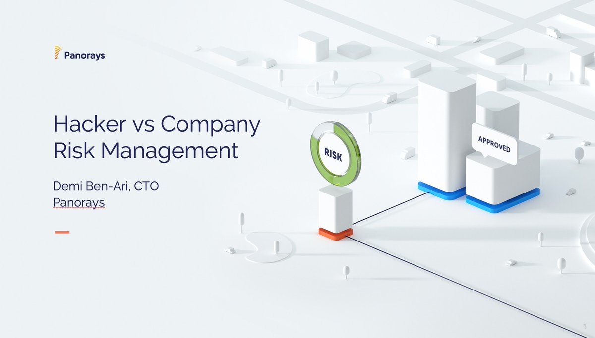 Great time giving the talk:"#Hacker vs Company, #RiskManagement" to the #MBA #IDC our experience <a href="/panorays/">Panorays</a> , another COVID format, getting a shot of my slides giving the talk #remote
10X to <a href="/zur_roy/">Roy Zur</a> @jony4212  @CybintSolutions for hosting! #cybersecurity #ThirdPartySecurity #CISO