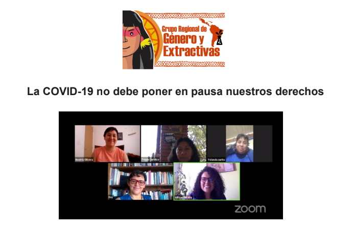 ilsb_ac's tweet photo. #GéneroyExtractivas #GRGE
¡La COVID-19 no debe poner en pausa nuestros derechos!

Así lo expresaron las compañera defensoras del territorio, en el marco del webinario: "Actividades extractivas y derechos de las mujeres rurales. Una pandemia más"
Más info:https://t.co/e6b7wqRXRD https://t.co/eYAlQVcG7Z