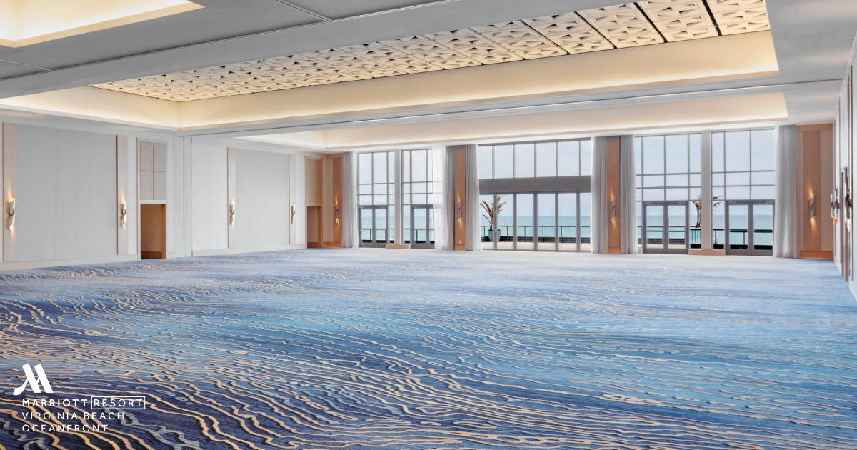 Say "I do" in our Seaside Ballroom 💍 Learn more about Virginia Beach's largest oceanfront ballroom &amp; start planning your dream #wedding today: fal.cn/MarriottVBWedd… #marriottvb