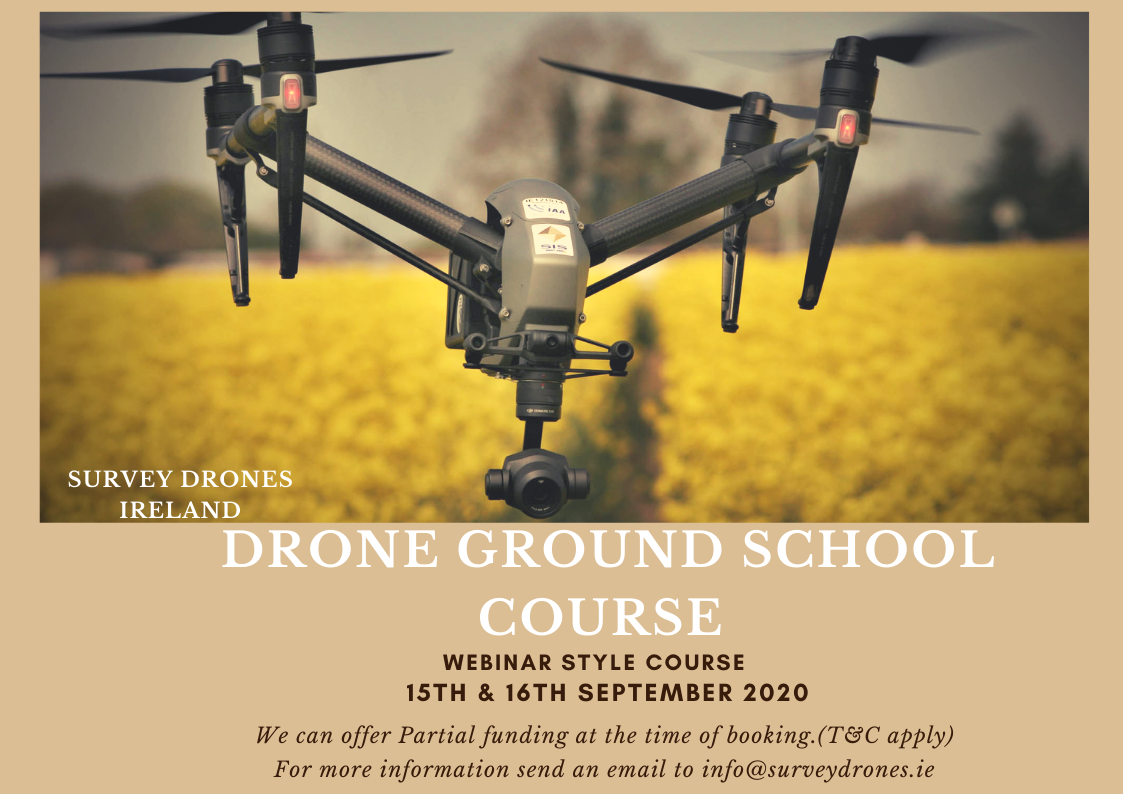 SurveydronesI's tweet photo. Our Drone Course for September. Our August one is full. For further information send an email to
info@surveydrones.ie
we can offer partial funding at the time of booking for Survey and Construction companies. (T&C's Apply)
#SUATraining #Drones #DJI #Drone #IAADroneTraining https://t.co/10NqPauksL