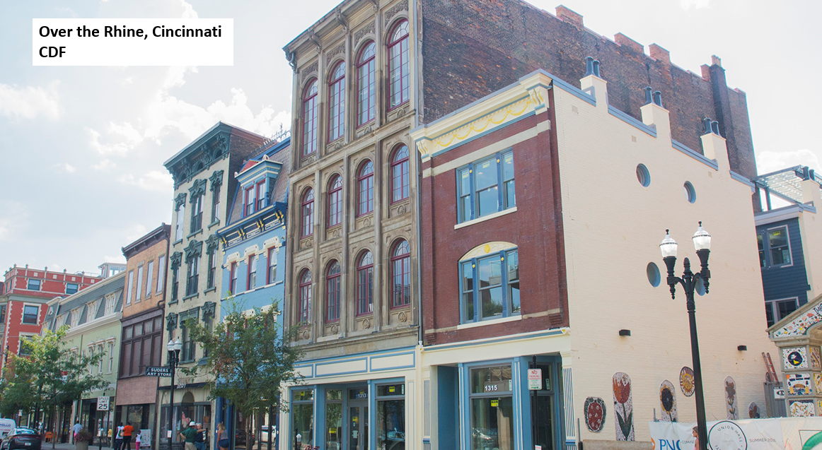 . @CinDevFund lending to private developers has been critical in the revitalization of Cincinnati’s Over the Rhine neighborhood  #CDFIs  #GOPCThread