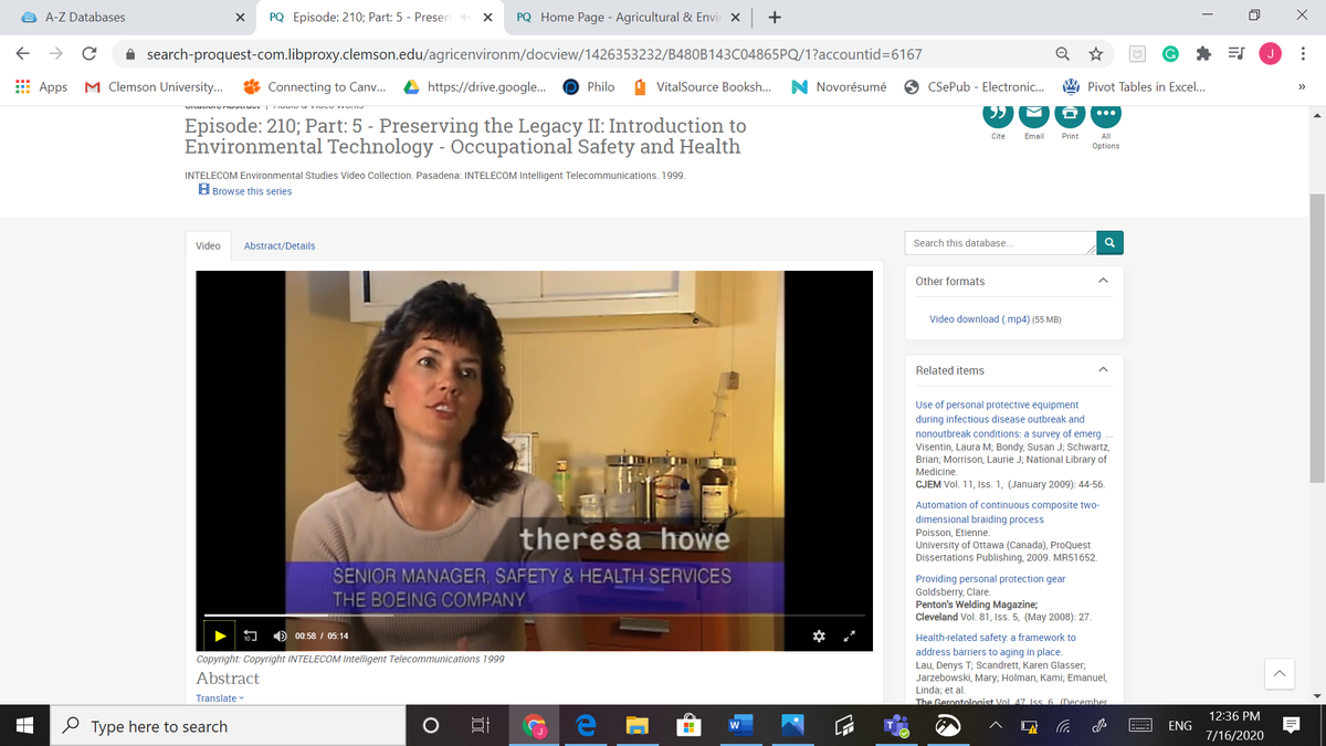 clemsonlibrary's tweet photo. This #DatabaseoftheWeek is our Agricultural & Environmental Science Database! This database offers full-text titles from around the world, covering subjects like Animal sciences, Biotechnology, Conservation, and much more! https://t.co/j2SRGBvUYI