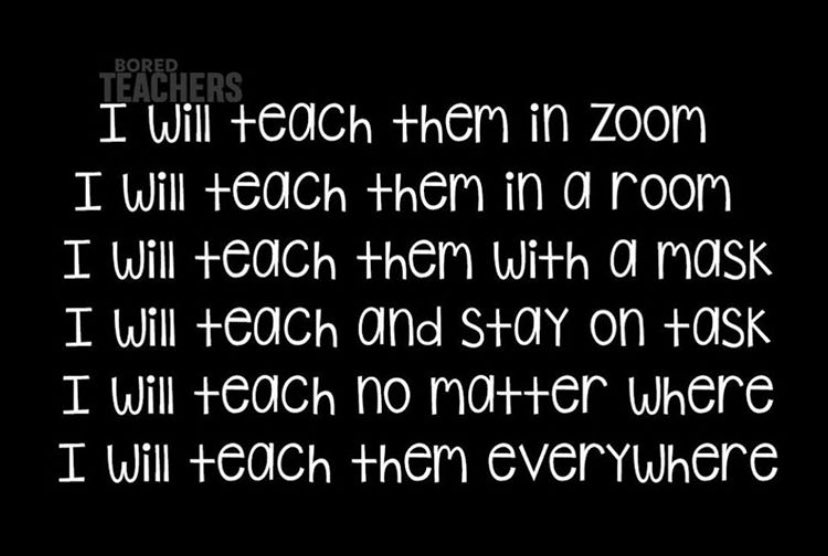 MrsKolk's tweet photo. However it may be, it will be done. 💜 Missing my students terribly. #Lane126 #WeAre126 https://t.co/Xp2QeqG3QC