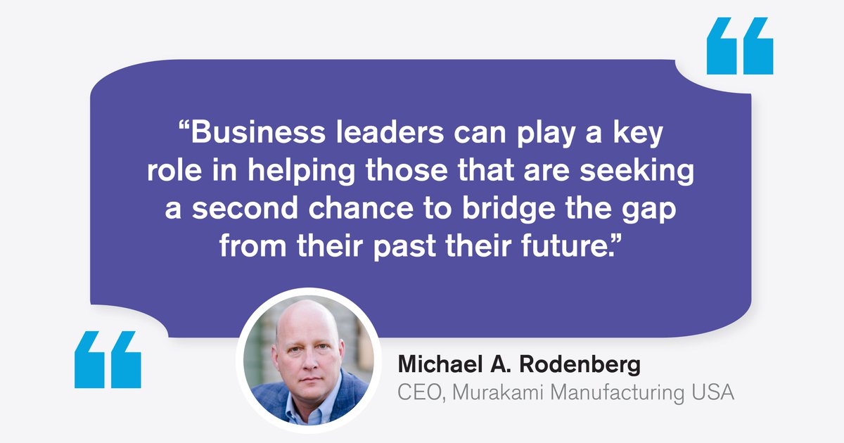 KyComeback's tweet photo. Businesses from across Kentucky like Murakami Manufacturing USA are taking steps to improve their work environment by becoming second chance employers. Find out how you can get involved in transforming the state's approach to addiction and corrections at https://t.co/3VOuJOgGSf. https://t.co/eFEFtHsSaH