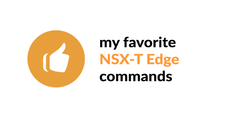 spillthensxt's tweet photo. This is the second in a series of pages, my favorite NSX-T Edge commands, where I'm pulling these commands together as a troubleshooting reference.
https://t.co/mUskt9d9a5
#vexpert #vexpertnsx #runnsx https://t.co/FzAlseUG1h