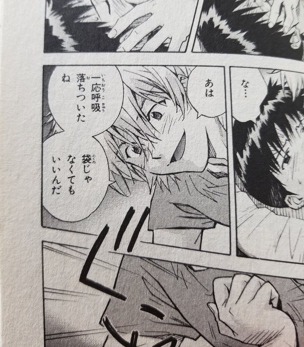 あとこれ新劇場版じゃなくて漫画の方の話なんですけど この貞カヲの 一応呼吸落ち着 レオパルドの漫画