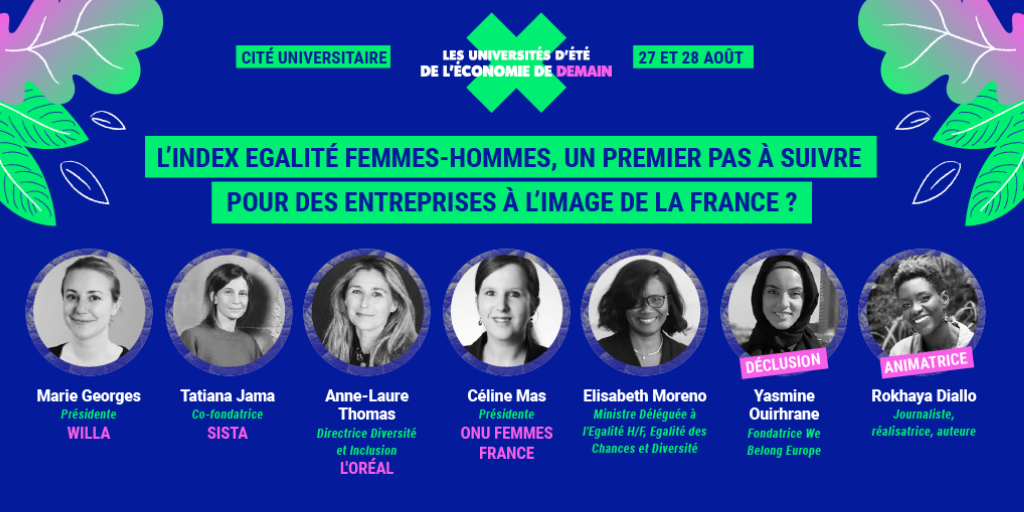 👀 #Inégalités Femmes-Hommes : parité dans les comex, écarts de rémunération, congé paternité... Soyez prêt.es à réagir à tous les sujets qui seront abordés par notre panel de choc ! 💥 Prenez vite votre place pour les #UEED2020 👉 lnkd.in/dFt_42g