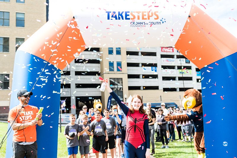 The best day of the week is #TBT - Here's a throwback to last year's Take Steps Akron! Have you seen our modifications for this year's Take Steps Drive Thru?