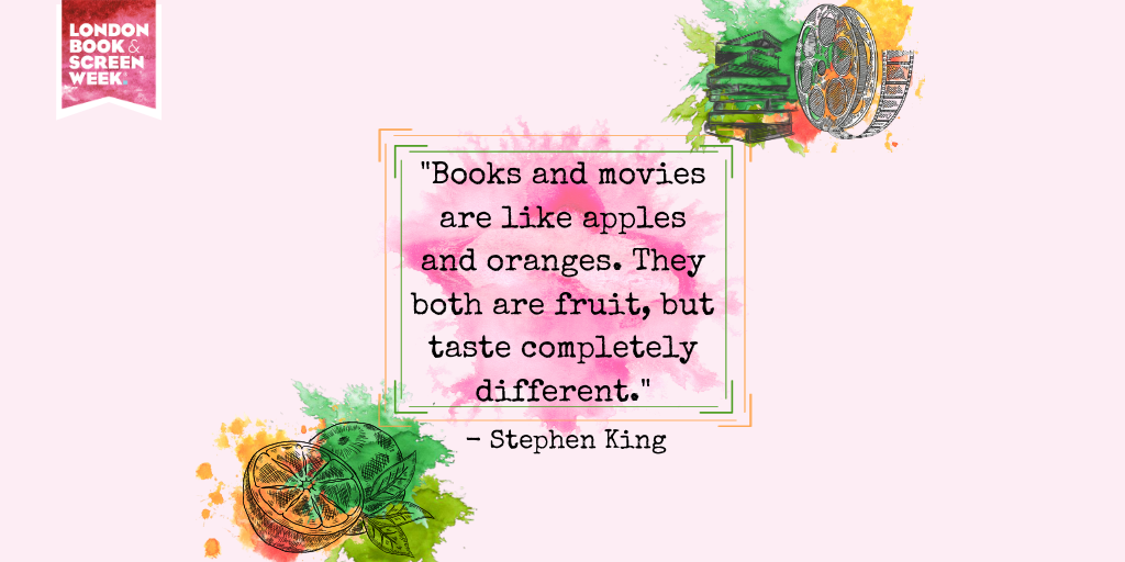 Books and movies offer different experiences that have their individual benefits, but they are both a testament to creativity and imagination. #ThursdayThoughts