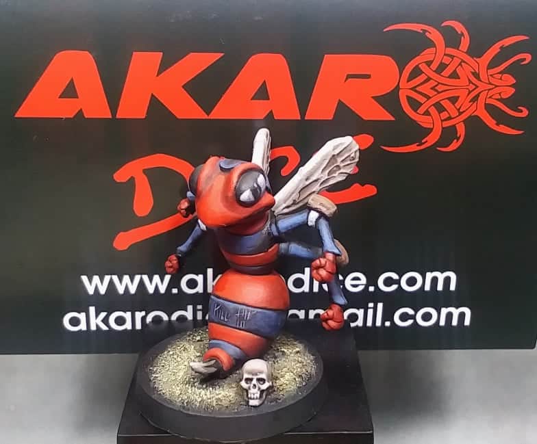 AkaroDice's tweet photo. INSECT BOWL STARTS JULY 31 AT 19H UTC/GMT +2 
"They are fun to paint,very well designed that don't have areas of difficulty, and I can paint it with my children"
-Klint @battletricks - 
#InsectBowl #AkaroStudio #AkaroDice #Miniatures #BloodBowl #WhiteMetal
https://t.co/qnsYFbQ7nn https://t.co/mgKsm4qbeZ
