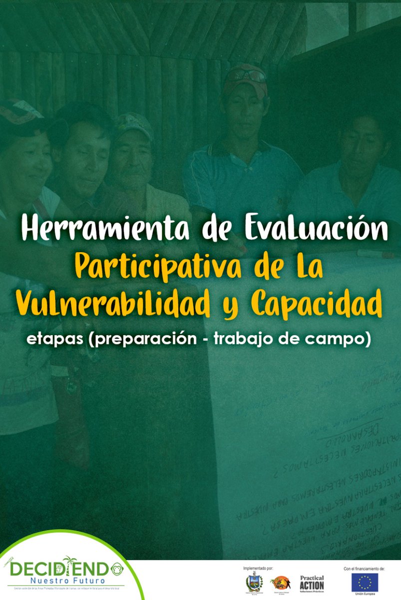 DecidiendoF's tweet photo. 👉Mediante el proyecto #DecidiendoNuestroFuturo se ha venido trabajando en la construcción de la EPVC que permiten lograr:
✅Una aproximación con la comunidad
✅Preparación de herramientas 
✅El desarrollo del trabajo de campo
✅Plan de acción comunal. 

#PracticalAction #Ixiamas https://t.co/18oCxfeFuS