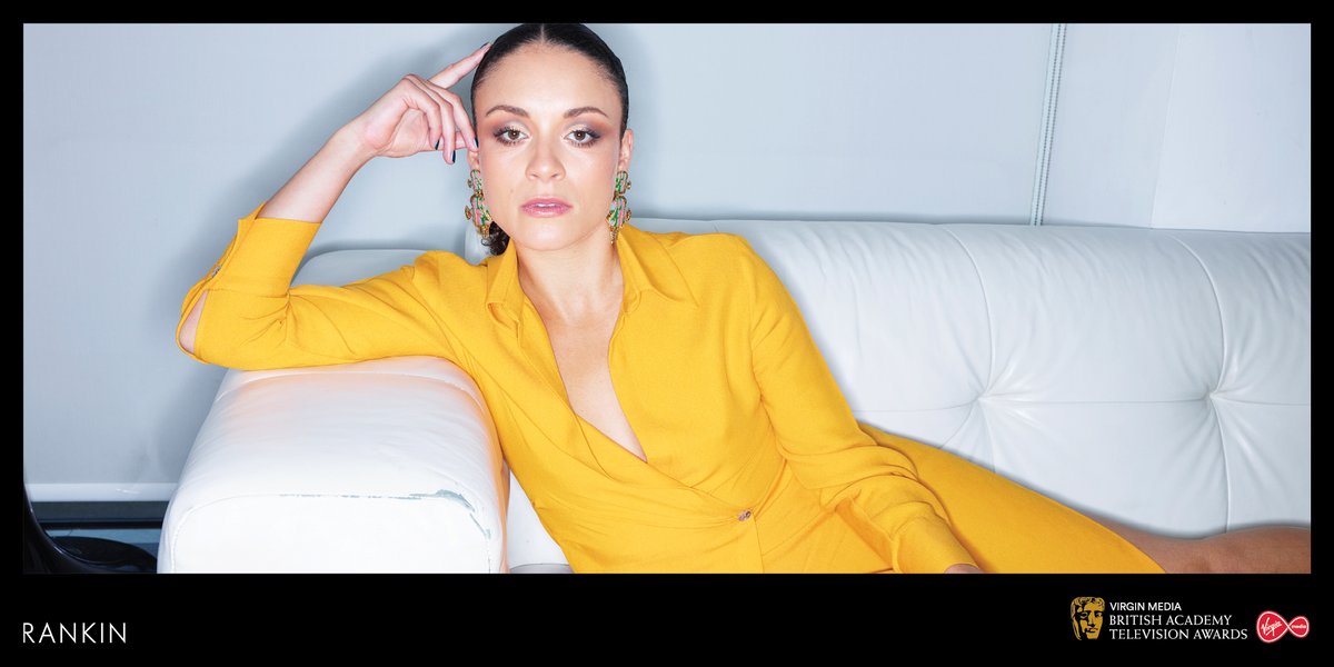 virginmedia's tweet photo. @RochendaSandall and Line of Duty stole a lot of headlines this year. But will they take home the Must-See Moment of 2019? Tune in with the rest of the cast to find out. Shot exclusively by @rankinphoto @Bafta #VirginMediaBAFTAs https://t.co/DG03q2iB6C
