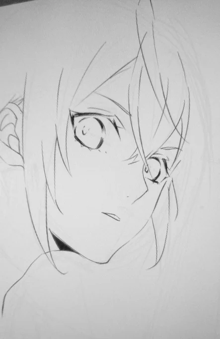 リドルくんの衣装は最高に好みなのだけれど描くのきっと大変だろうなと思っているのでゆっくり描く 