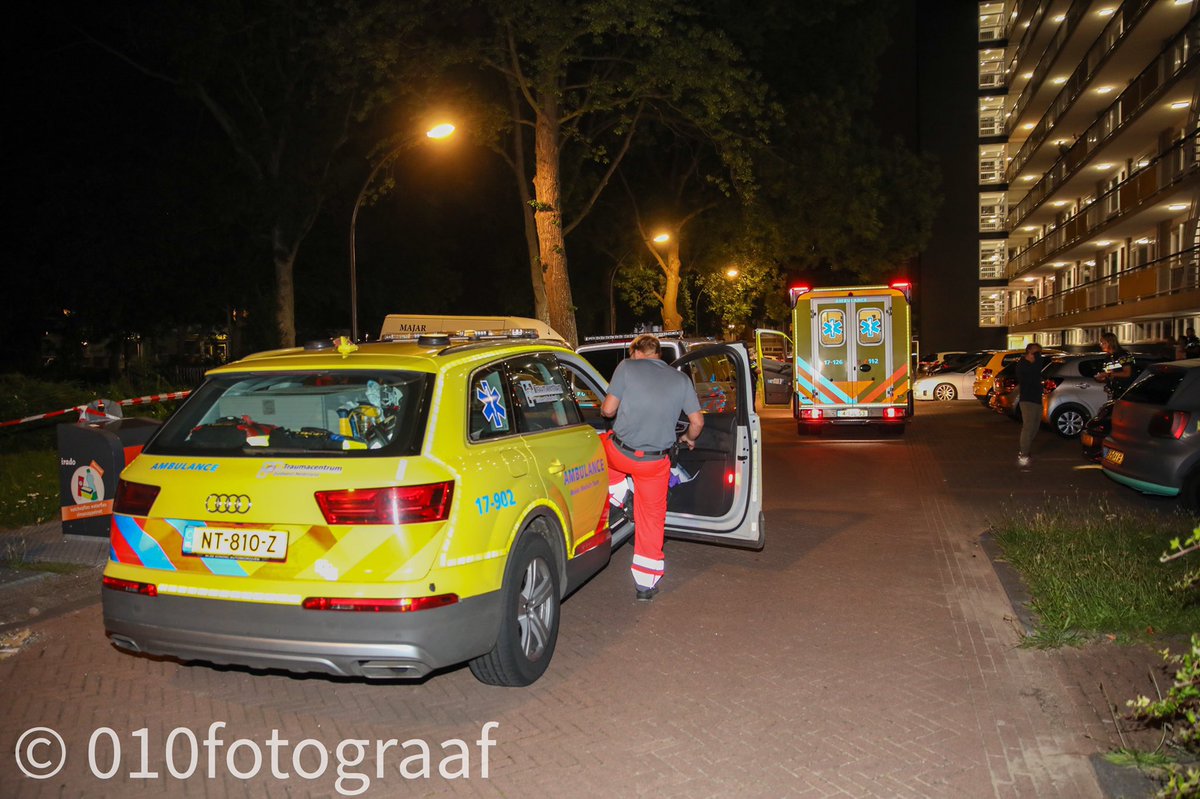 [Update] Maandag raakte een vrouw (61) uit Schiedam gewond toen een man haar meermalen stak.