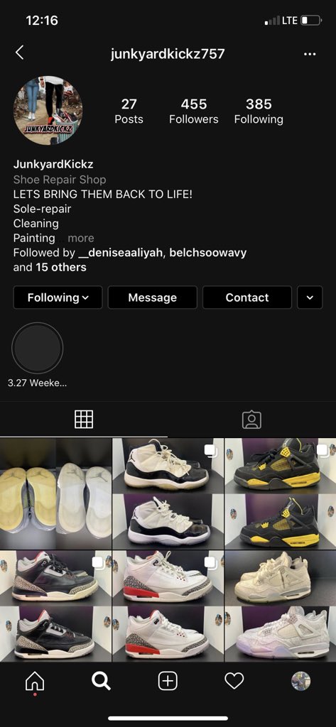 BigGeneral_'s tweet photo. If you need your shoes done go to this page on ig come get right https://t.co/PVnQCq62bR