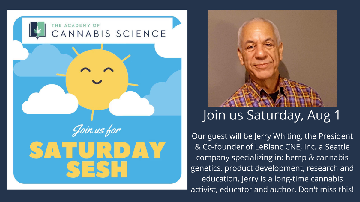 LeBlancCNE's tweet photo. Jerry Whiting, LeBlanc CNE, talks about hemp, where the market is, what's next after CBD, #hempcrete and much more.
https://t.co/PLgRQ9y7O0
#SaturdaySesh #AcademyOfCannabisScience #LeBlancCNE #JerryWhiting #SeattlesFavoriteBlackHempFarmer https://t.co/3zIXhL7537