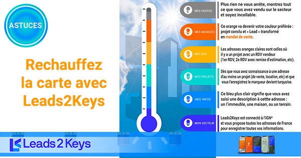 Leads2Keys's tweet photo. 💡 Astuce 💡: @Leads2Keys ☀️Prévision météo de votre #prospection !☀️
Pour une fois, ne craignez pas le #réchauffement.🔥 #SmartProspection 📳 
En savoir plus ➡️ https://t.co/k4QtPDMLcB 😎
Avez-vous testé Leads2Keys ?🚀Dites-nous...⬇️⬇️
#FrenchProptech #TransformationDigitale https://t.co/q0Q5JwtBvl