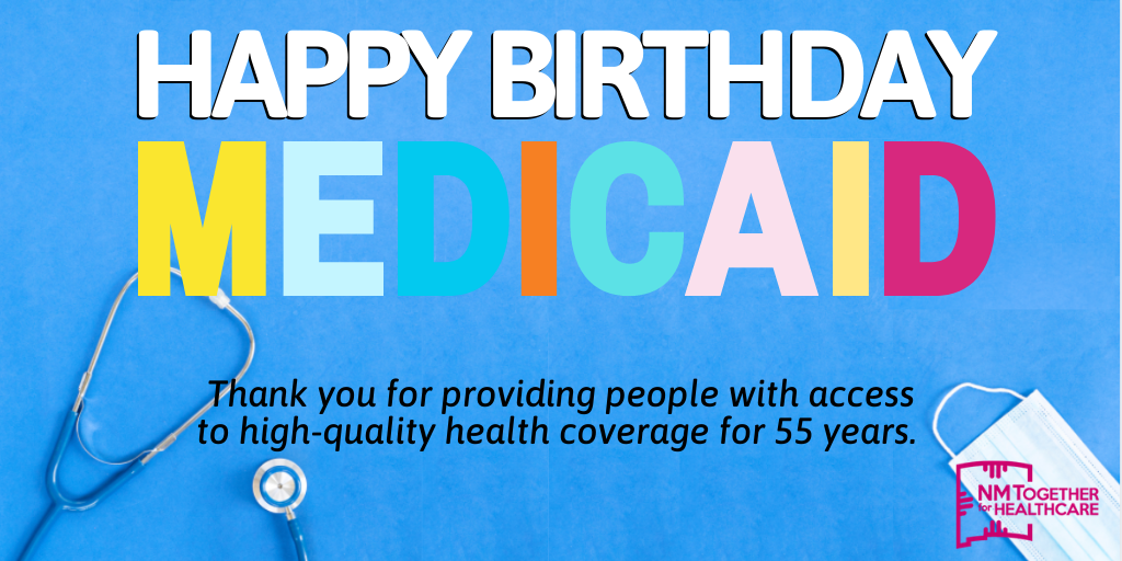 NMT4HC's tweet photo. Today Medicaid turns 55! Medicaid continues to help people access critical health care. But unfortunately, we have a huge budget shortfall at the state for Medicaid funding. Join us in urging Congress to support Medicaid by increasing the federal matching rate! #FundMedicaid https://t.co/a1ZF8WAFQO