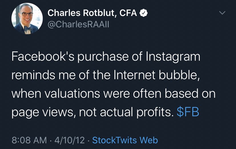 It wasn’t just Jon Stewart.Most people thought Facebook was overpaying for Instagram at a $1 billion purchase price.And after an investigation, the FTC voted unanimously to clear the acquisition.(h/t  @mlanetrain)