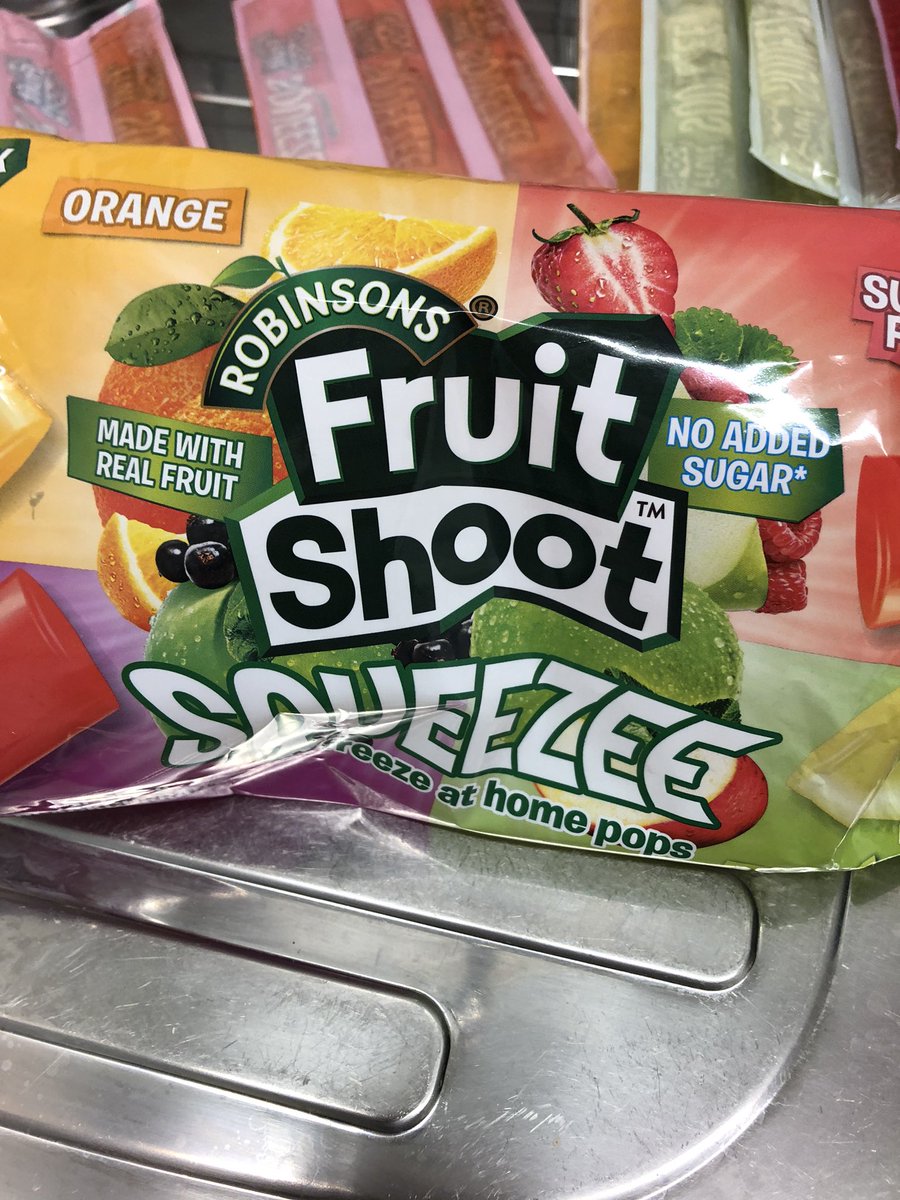 mrs_chalk_2b's tweet photo. @DrinkRobinsons was really looking forward to showing my little girl the new ice pops I got for her. She’s only 2 and loves fruit shoots! Very disappointed to see the strawberry ones had leaked inside the packaging! https://t.co/hSiSSpdFI6