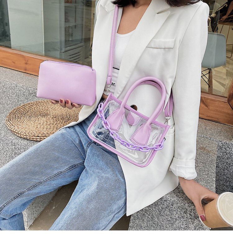 Coopershopp's tweet photo. #พร้อมส่ง กระเป๋าหนัง London Bag💖💖
🚩ราคาใบละ 220฿
🚩ขนาด 20*15
🚩แถมใบเล็กทุกใบจ้า
🚩ไอแพดมินิใส่ได้จ้า
🚩วัสดุ หนังใสPvcจ้า
🚩สีดำ สีชมพู สีม่วง สีครีม
#กระเป๋าสะพายข้าง #กระเป๋าเป้ #กระเป๋าแฟชั่นราคาถูก #กระเป๋าพร้อมส่ง #กระเป๋าผ้า #กระเป๋า #instockcooper #กระเป๋าหนัง https://t.co/gVCnzwG9zo