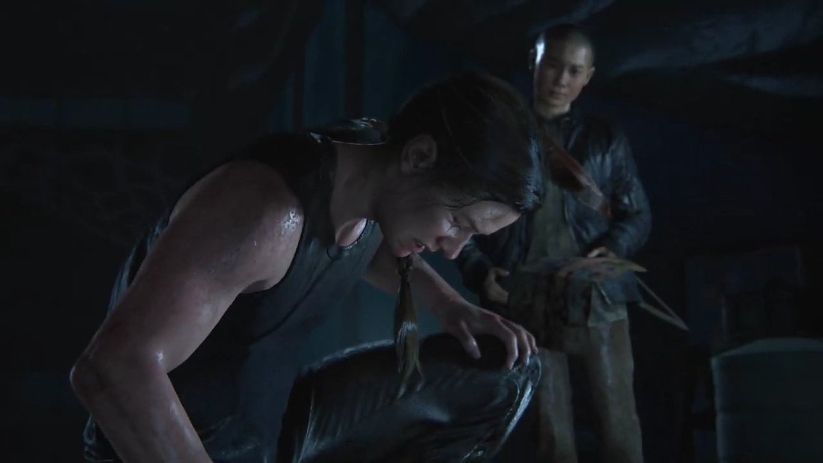 While the almost redeemed Abby, after having went through a lot in the Seraphites' Island, losing Yara and almost losing Lev finally returns to the aquarium only to discover her friends dead, has now lost everything except Lev.