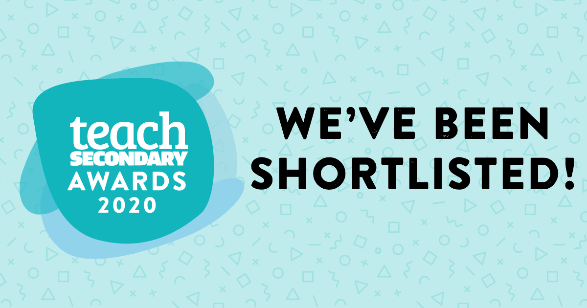 SparxMaths's tweet image. We’re delighted to have been shortlisted for a @TeachSecondary Award! Great to see fellow @edtechevidence member @GCSEPod in the list of finalists, too. Good luck to everyone that has been shortlisted🤞 #TSAwards2020