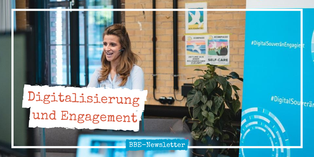 BBE_Info's tweet photo. Der 📬 BBE-Newsletter u.a. mit @anncathrin87 und @jselzer befasst sich mit dem @BBE_Forum »Digitalisierung und #Engagement«. 🙋‍‍👨‍💻🙋‍🙋‍‍

Erkenntnisse aus der #Corona-Pandemie finden sich genau so wie #Ethik und Digitalisierung in #Europa.

➡️ https://t.co/74ha6nQykF https://t.co/v8fuHNJrvn