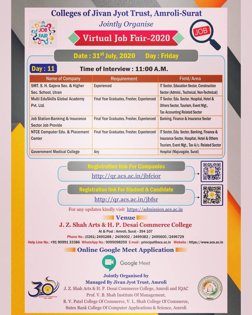 amroliofficial's tweet photo. #AmroliBCA #Amrolisfi #AmroliBCom #amrolibba #online #jobfair #day11 #companieslist #Activities #202021 #Students #staff #participate #covid_19 #stayhome #staysafe : Uploaded By : @contact2hitesh on July 30, 2020 at 05:09PM https://t.co/ggOEIt7D2O