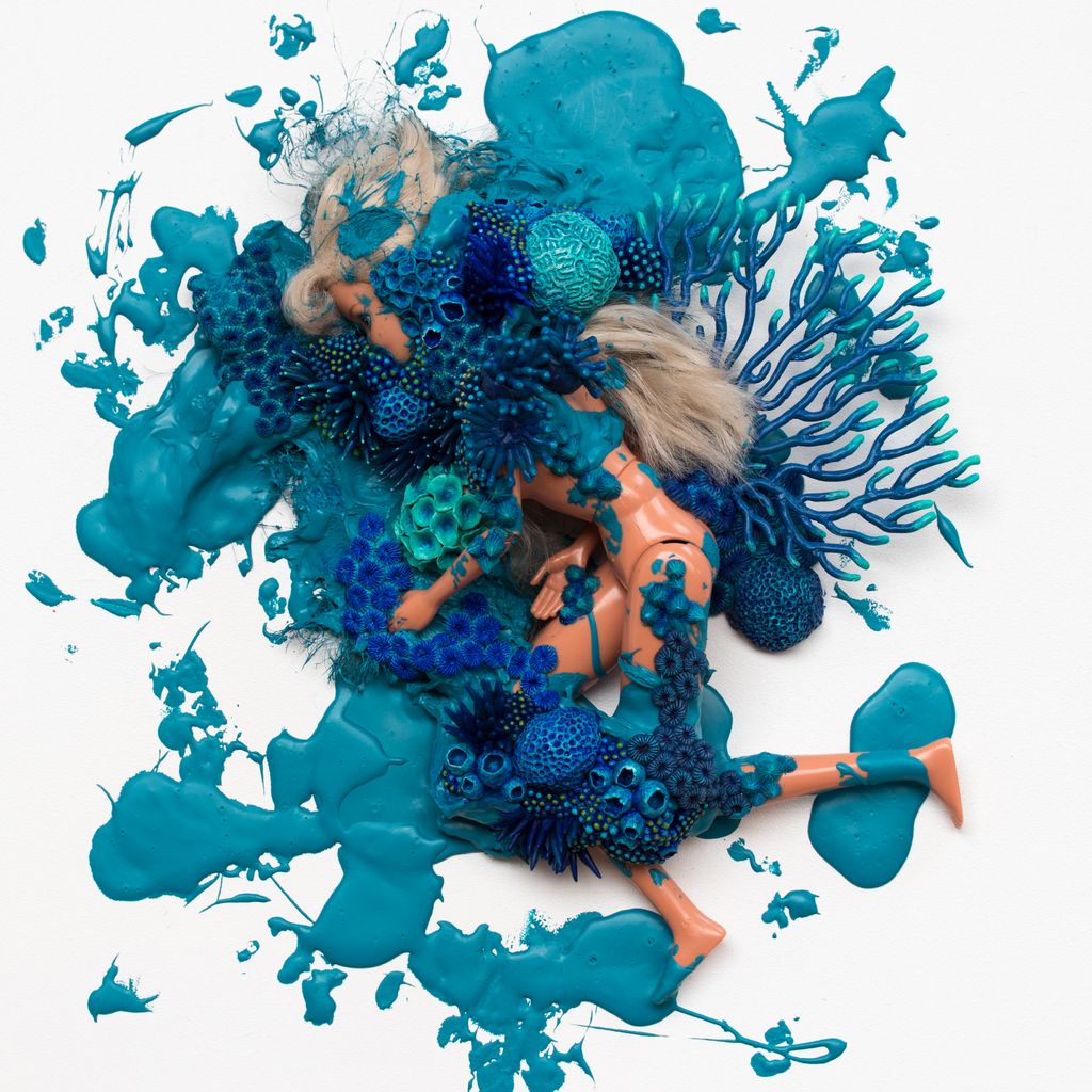 "B's Dead" is a work by a French artist, Stephanie Kilgast.

"B's Dead" is currently on display at Trinity Art Gallery London City Island. 
Good news is that we are open tomorrow (Friday) from 11am till 5pm! Come in and say hi!