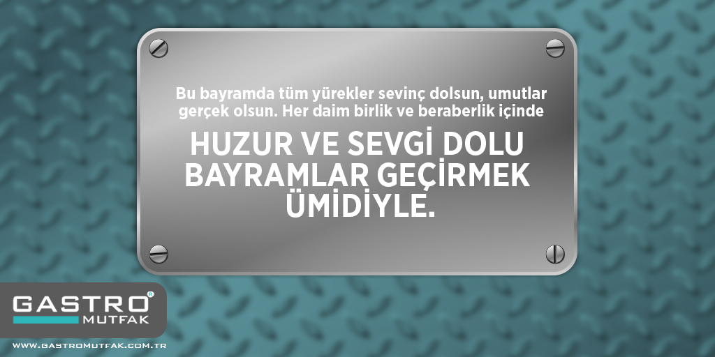 Gastromutfaktr's tweet photo. Gastro Mutfak
https://t.co/ErfdQS1vur
info@gastromutfak.com.tr
+90 252 319 07 13 - 14
📌Tüm sevdikleriniz ile birlikte, hep bir arada, sevgi dolu ve huzurlu nice güzel bayramlar geçirmenizi dileriz.
#bodrum #gastromutfak #Türkiye #KurbanBayramı #Bayram #İyiBayramlar https://t.co/KKdLn0UiBn