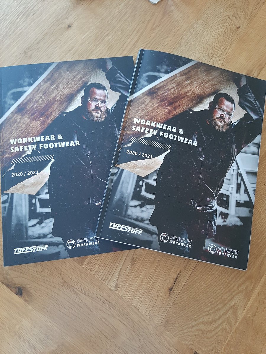 md_tuffstuff's tweet photo. Hot off the press! New 20/21 catalogue #tuffstuff #fortclothing #fortfootwear #workwear @kevin_tuffstuff https://t.co/L9rX3ZhYPJ