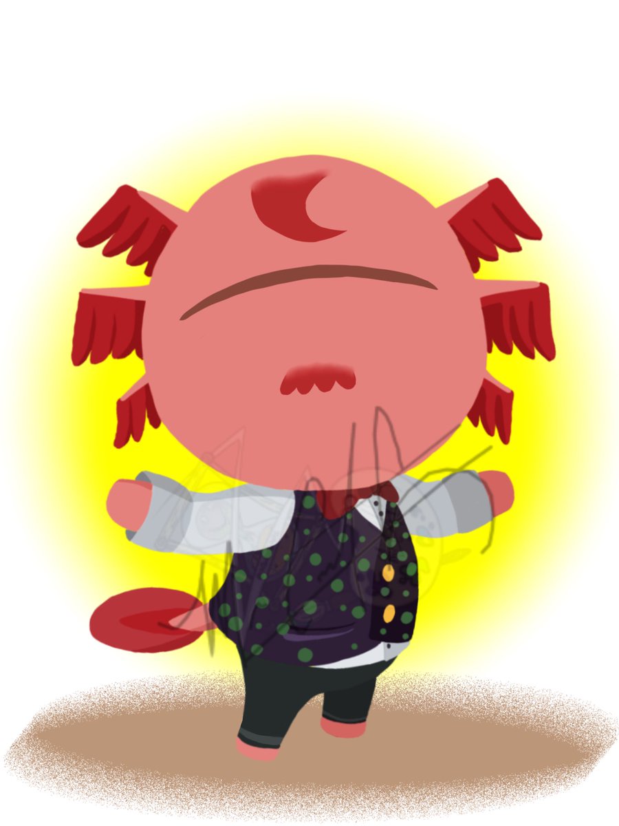 KlutzEArts's tweet photo. Anyone missing dr. Shrunk from animal crossing? ๐
.
.
.
#art #linelessart #animalcrossing #drshrunk #axolotl #digitalart #anime #drawing #illustration #fashion #creative #expression #unique #bhfyp #Puertorico #latin #boricua #arte #artedigital #dibujo #creativo #artoftheday https://t.co/vyPOppbLM1