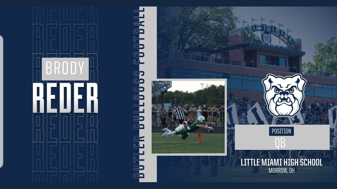 Happy birthday new Dawg Brody Reder <a href="/RederBrody8/">Brody Reder</a> welcome to the family. Go Dawgs!  <a href="/ButlerUFootball/">Butler Football</a> <a href="/ButlerAthletics/">Butler Athletics</a>