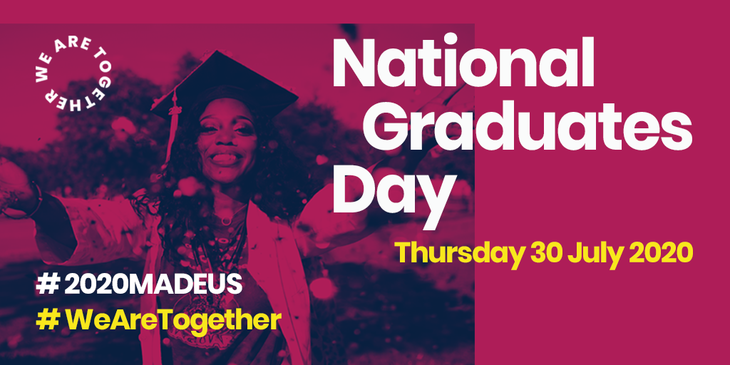 HEEarlyCareers's tweet photo. Happy #NationalGraduatesDay from everyone at @HomesGrads_Apps network!🎓😊

To celebrate, below is some helpful advice for new graduates and why not take a look at our @HomesEngland 2020/21 Graduate Programme. 

https://t.co/dSr6Gj6X5r

Applications are now open! https://t.co/2TEEw4XE35